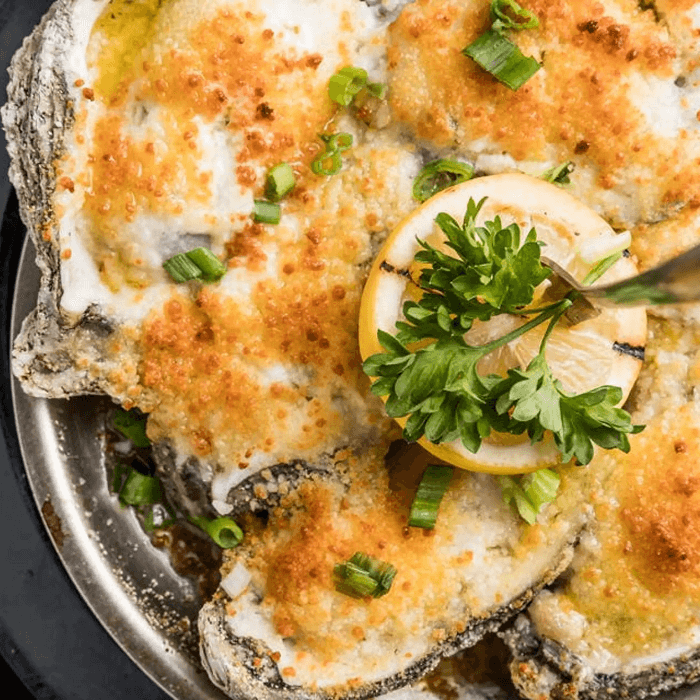 Gambino's Charbroiled Oysters.