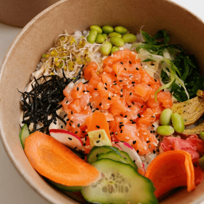 Mix Sashimi Salad