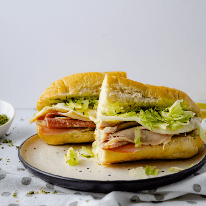Turkey & Cheese Cold Subs