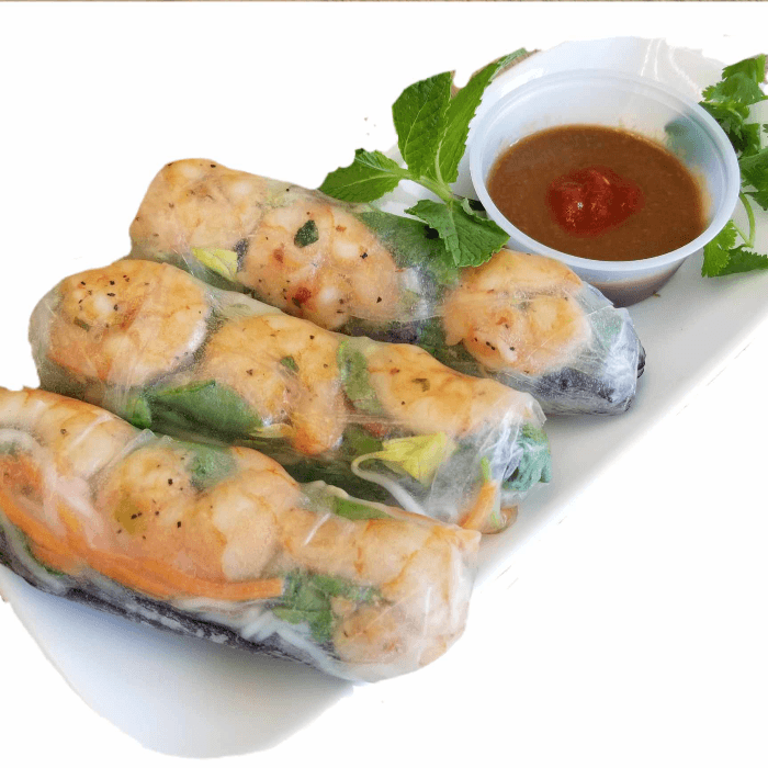 Grilled Shrimp Bánh Mì Rolls