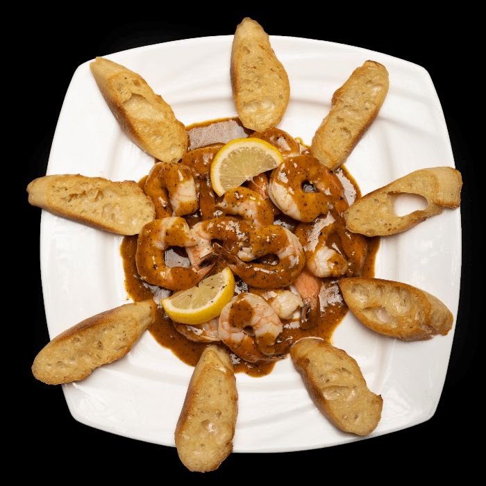 New Orleans Barbecue Shrimp.