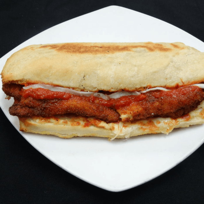 Chicken Parmesan Sandwich.
