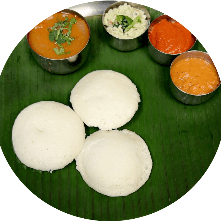 Idli Set (3 PCS).