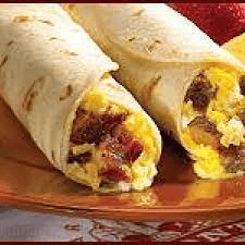 Sausage and Egg Breakfast Taco
