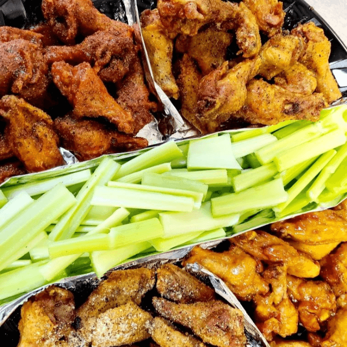 Buffalo Chicken Wings (30 Pieces).
