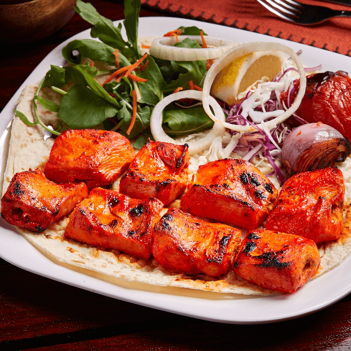 Chicken Tikka Kebab.