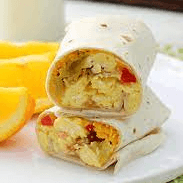 Bacon and Egg  Breakfast Burrito