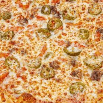 14" South of the Border Pizza.