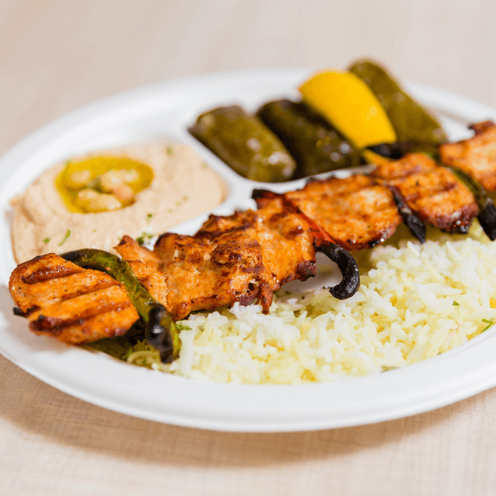 Chicken Kabob Plate