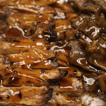 Beef & Chicken Teriyaki Combo.