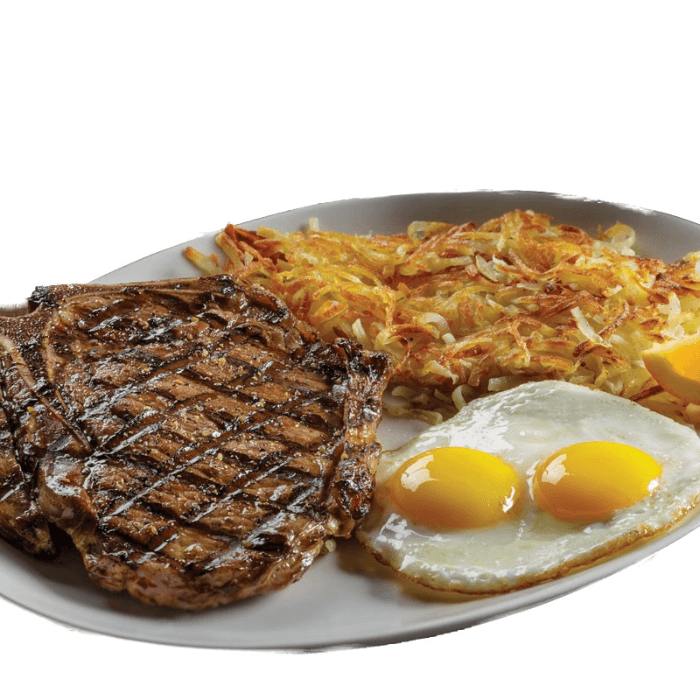 Steaks & Eggs