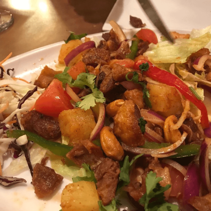 Duck Salad (Yum Ped Yang).