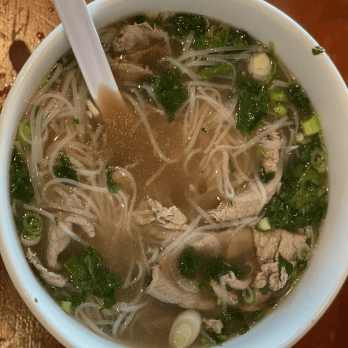 Rare Steak Soup Pho.