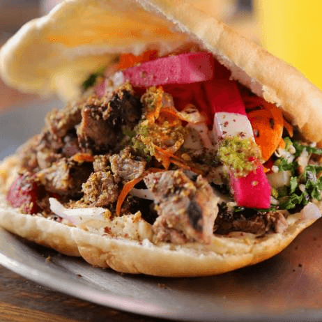 Beef Shawarma Pita