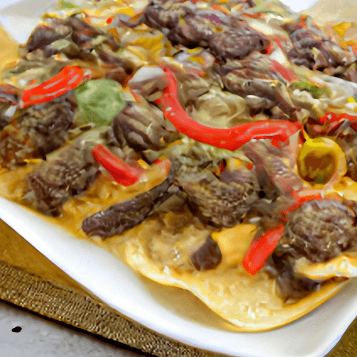 Steak Fajita Nachos