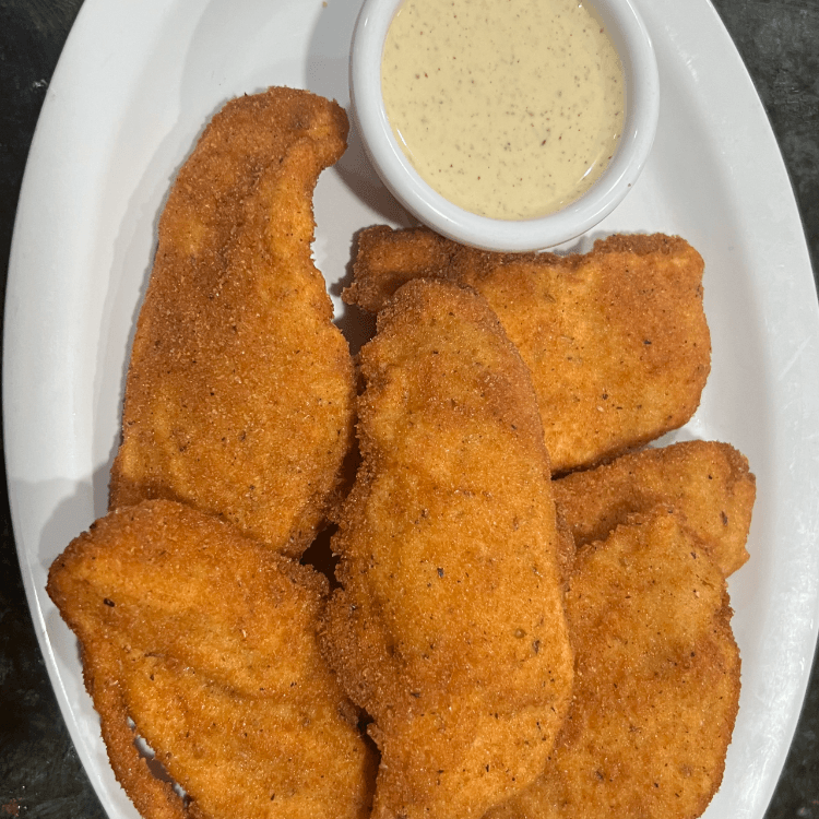 Chicken Fingers (6) served side Honey Mustard