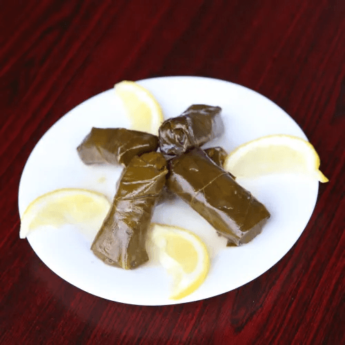 Stuffed Grape Leaves.
