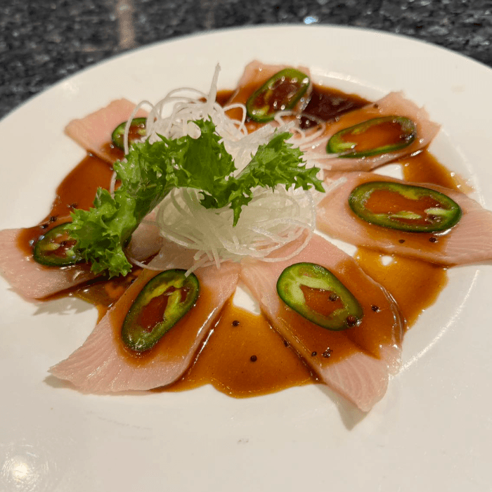 Yellowtail Jalapeno App.
