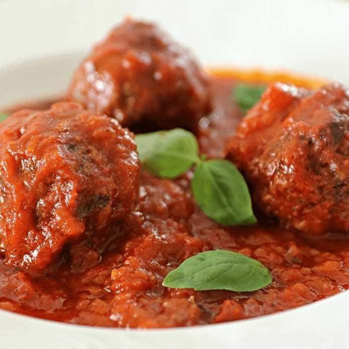 Meatballs with Marinara Sauce