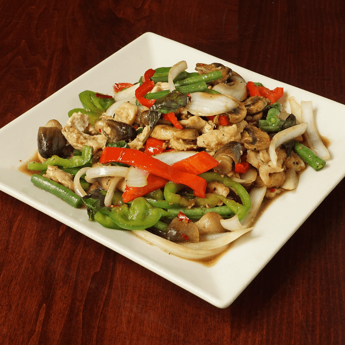 Pad Prig Bai Horapa.