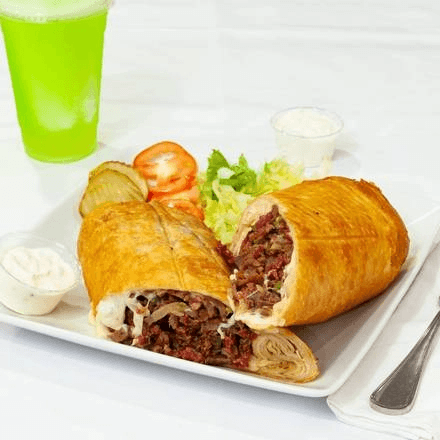 Crispy Gym Shoe Sandwich.