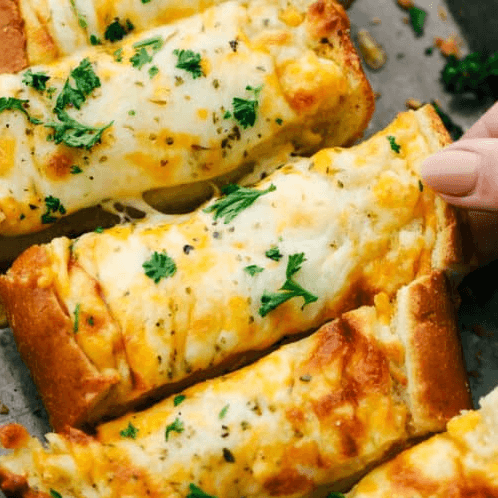 Garlic Bread with Mozzarella