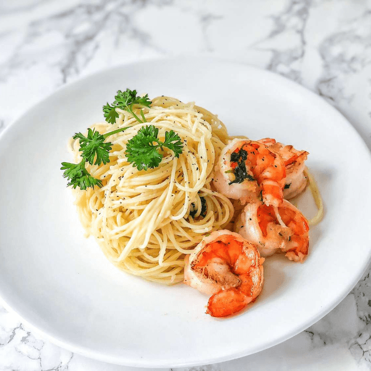 Angel Hair Pasta with Shrimp