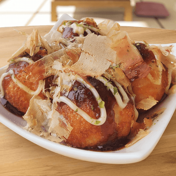Takoyaki.