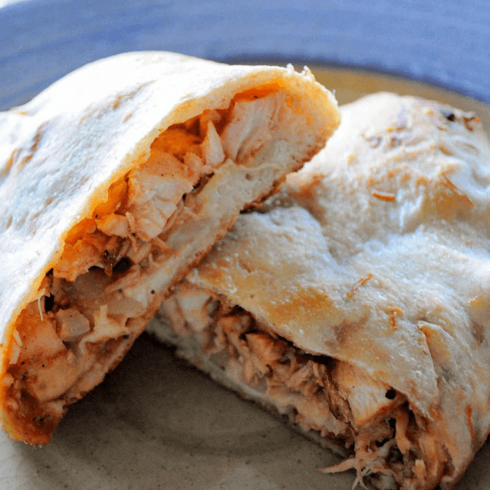Calzone BBQ Chicken