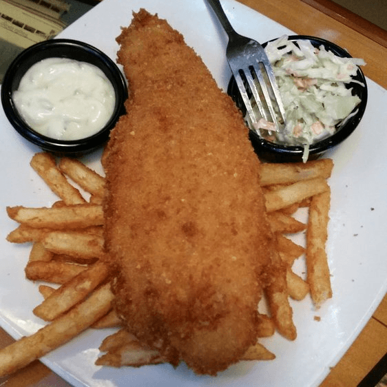 Crunchy Fish Platter