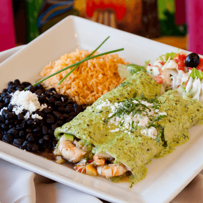 Shrimp and Crab Enchiladas