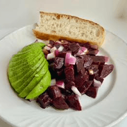 Avocado and Roasted Beets Salad