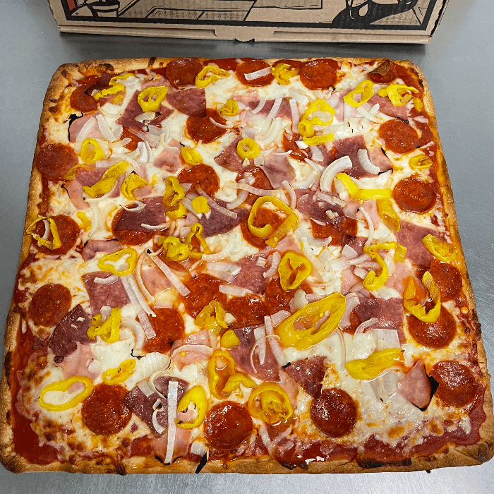 Sicilian Pizza Italiano.