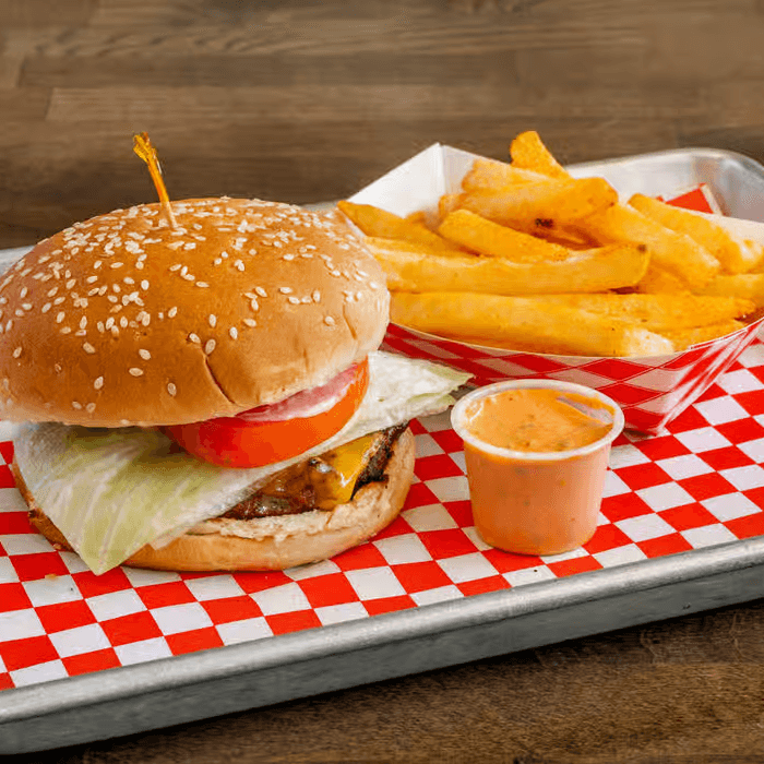 Cheese Burger Meal