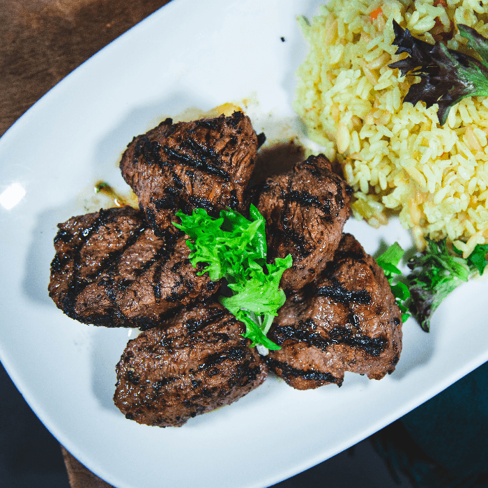 Grilled Sirloin Steak Tips