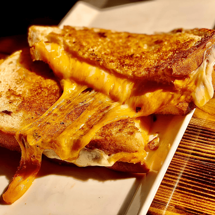 Adult Grilled Cheese Sandwich.