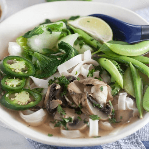 9. Pho Vegetable  (Pho with Mix Vegetable)