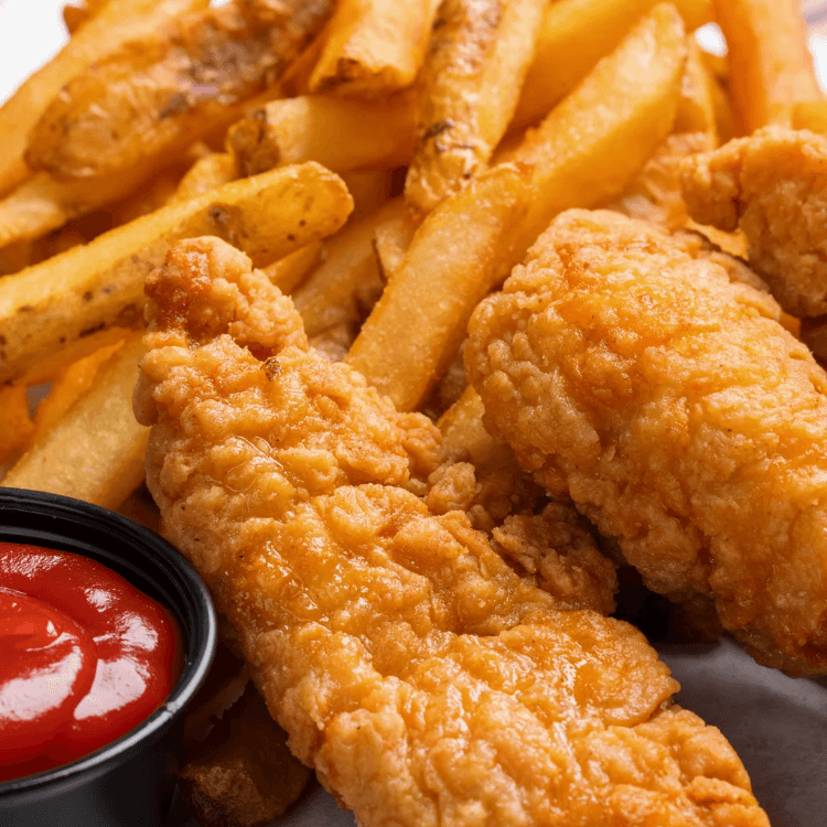 Chicken Fingers (3) (w/ fries)