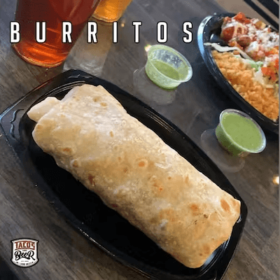Classic Fish Burrito.