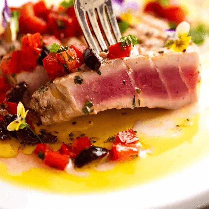 8 Oz. Yellow Fin Ahi Tuna Steak