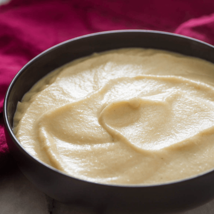 Cauliflower Purée.