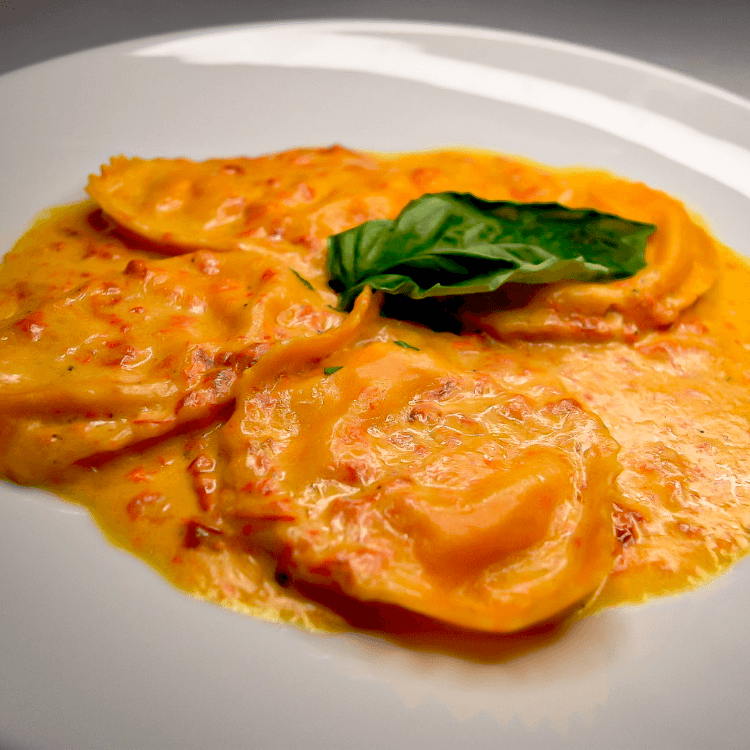 Roasted Pepper & Smoked Mozzarella Ravioli