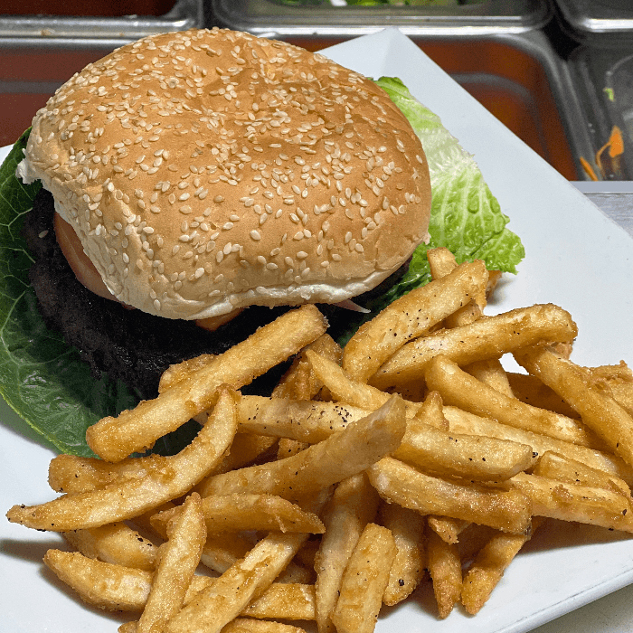 Burger Platter (10 oz)