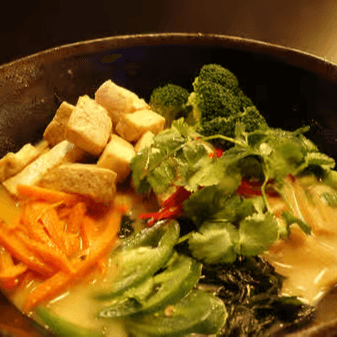 Vegan Veggies Ramen (Miso)