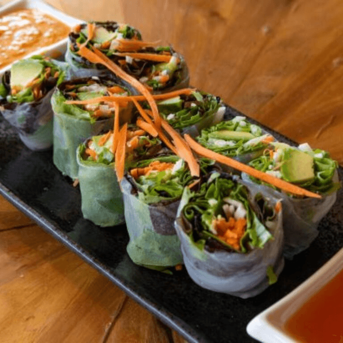 Avocado Soft Spring Rolls