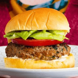 Turkey Cheeseburger Combo