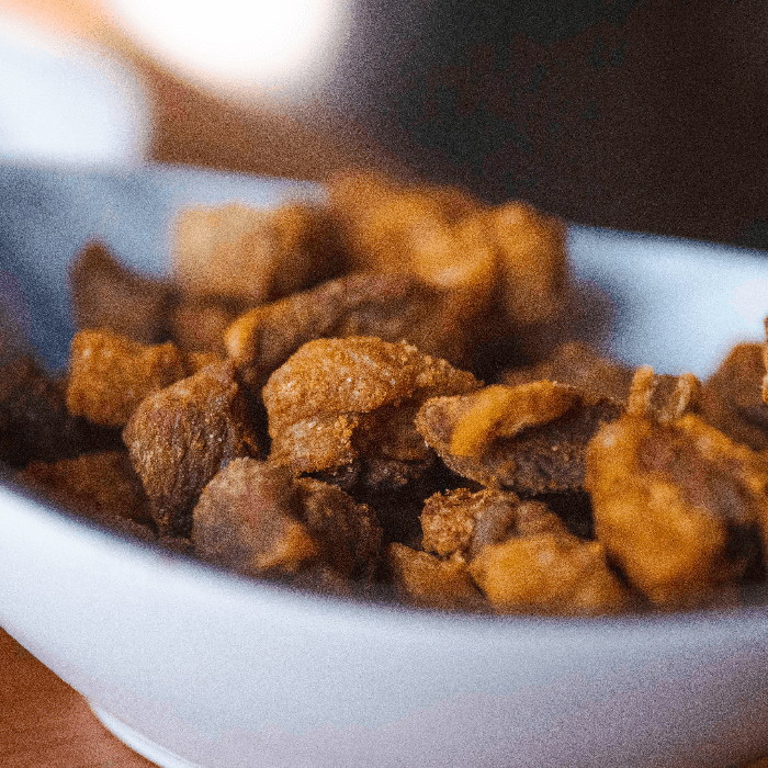 Side of Chicharrones.