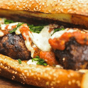 Meatball Parmesan Grinder (Small 6")