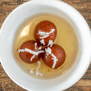 Gulab Jamun.