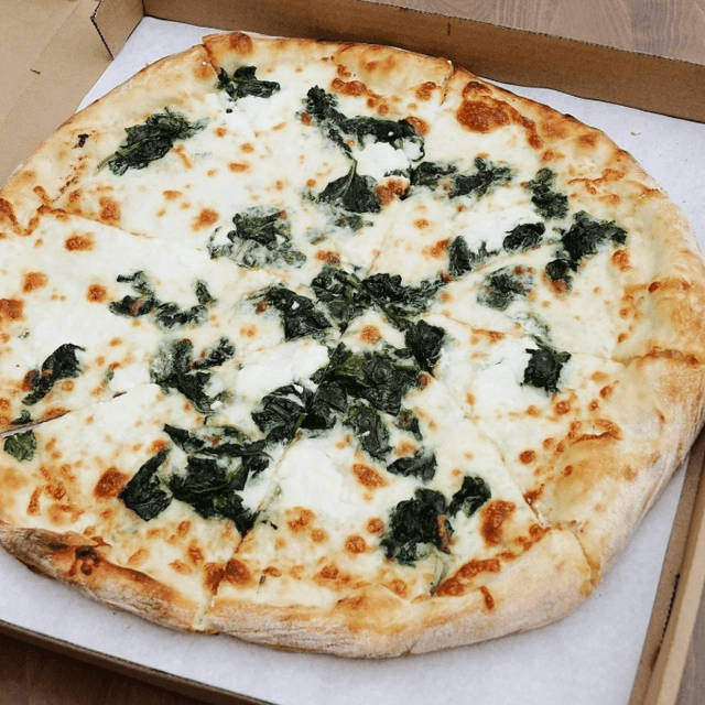 Bianca Thin Crust Pizza (Regular 12" (6 Slices))